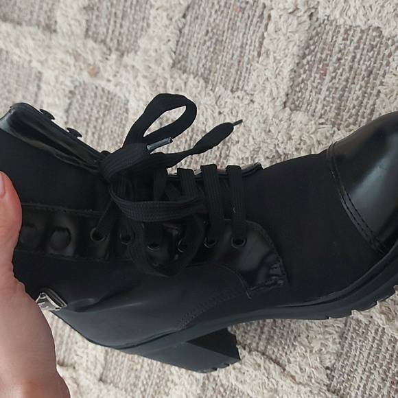 Black Prada combat boots - Picture 4 of 5
